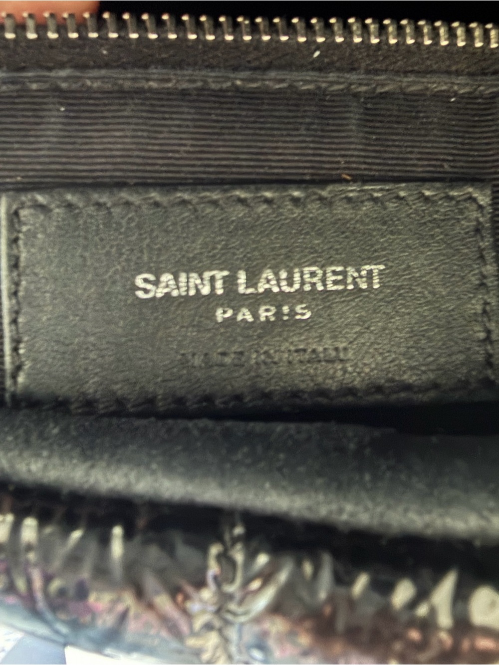 Saint Laurent YSL Medium Loulou Puffer Patent Lambskin Black Silver - Picture 12 of 16